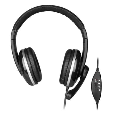 Headset VOX800 USB Vol / Mute kontrolmikrofon.