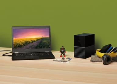 WD My Book Duo 4 TB ekstern hardisk