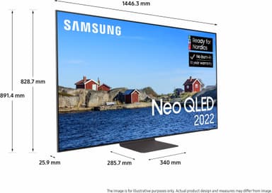 Samsung 65" QN93B 4K NQLED Smart TV (2022)