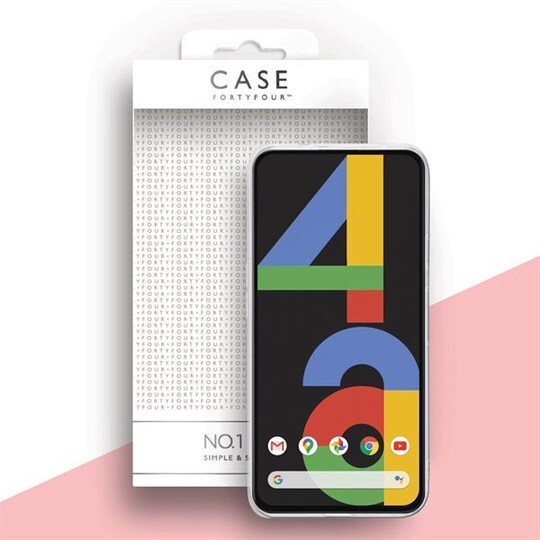Case FortyFour No.1 Case Google Pixel 4a Klar