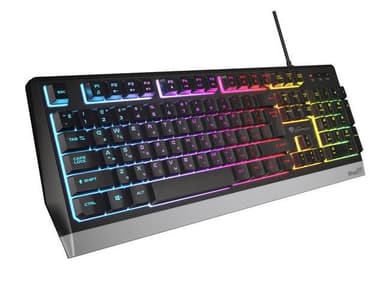 Genesis Rhod 300 RGB Gaming tastatur, RGB LED lys, RU, Sort, Kablet