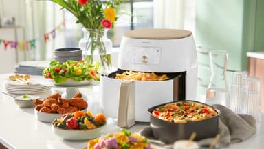 Philips XXL Smart Sense airfryer med bageform HD9870/20