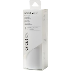 Cricut Joy Removable Smart Vinyl 14x122 cm (hvid)