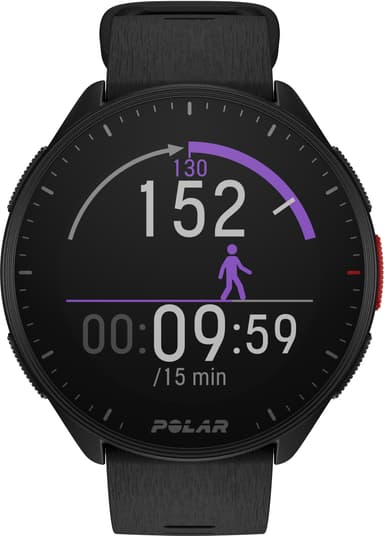 Polar Pacer sportsur S/L (sort)