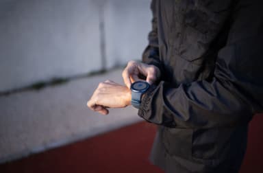 Polar Pacer Pro sportsur S/L (grå/sort)