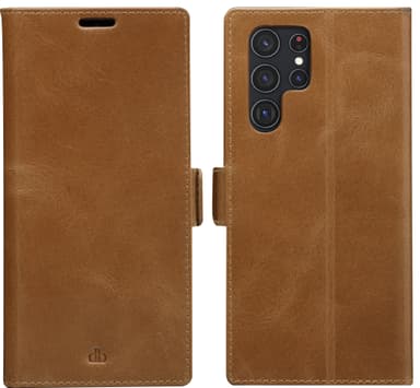 Dbramante Copenhagen Samsung Galaxy S22 Ultra etui (tan)