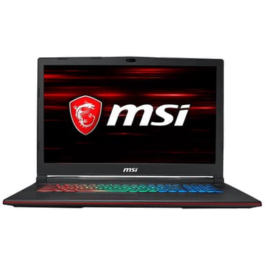 MSI GP73 8RF-648NE Leopard 17,3" bærbar gaming computer (sort) MSI GP73 8RF-648NE Leopard 17,3" bærbar gaming computer (sort)