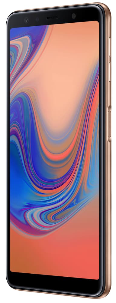 Samsung Galaxy A7 2018 smartphone (guld)