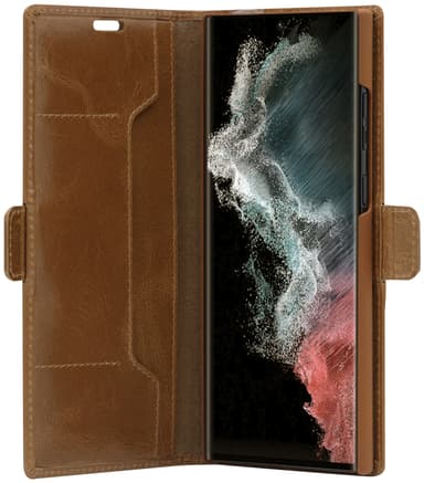 Dbramante Copenhagen Samsung Galaxy S22 Ultra etui (tan)