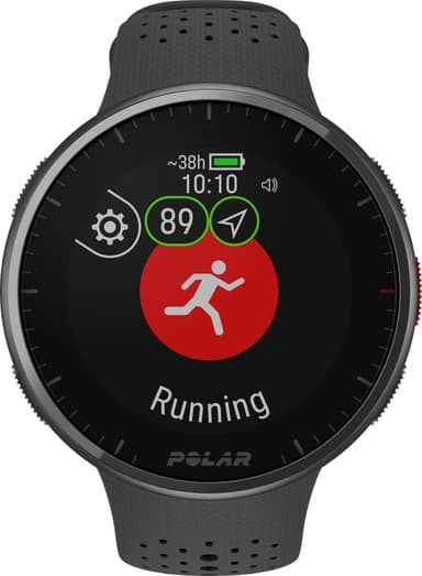 Polar Pacer Pro sportsur S/L (grå/sort)