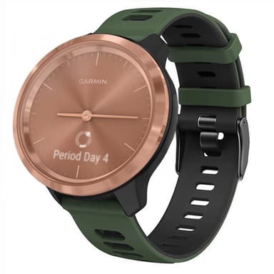 Twin Sport Armbånd Garmin Vivomove 3S - Grøn/sort