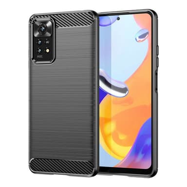 Børstet silikone cover Xiaomi Redmi Note 11 Pro 5G