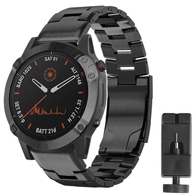 Abenteuerlust? Dann ist der Garmin Fenix 7 Armband Titan dein treuer Begleiter!