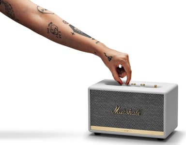 Marshall Acton BT II bluetooth højttaler (hvid)