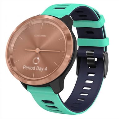 Twin Sport Armbånd Garmin Vivomove 3S - Mint/Blå