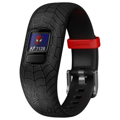 bjærgning Lad os gøre det Soveværelse Garmin Vivofit Jr. 2 aktivitetsur (Spiderman) | Elgiganten