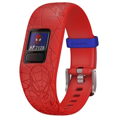 bjærgning Lad os gøre det Soveværelse Garmin Vivofit Jr. 2 aktivitetsur (Spiderman) | Elgiganten