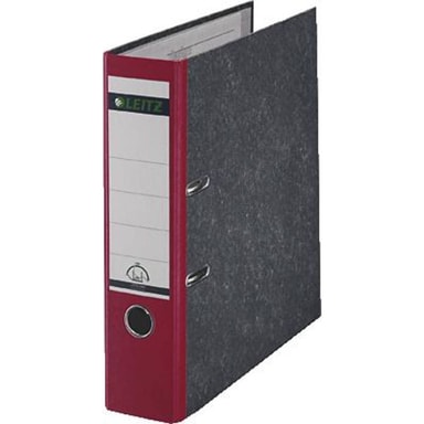 Leitz Mappe 1080 A4 Rygbredde: 80 mm Rød Skymarmor 2 | Elgiganten ...