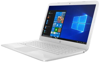 HP Stream 14-cb087no 14" bærbar computer (hvid)
