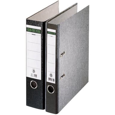 Centra Mappe A4 Rygbredde: 80 mm Sort Skymarmor 2