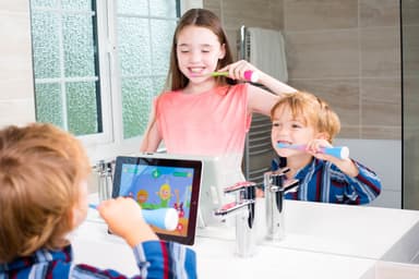 Playbrush til børn (blå)