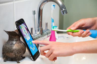 Playbrush til børn (blå)