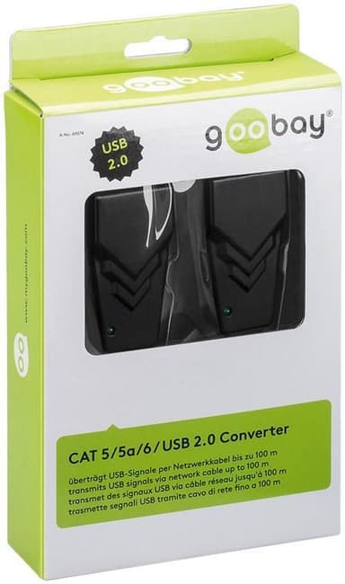 USB - EXTENSION ETHERNET 2.0 CAT 5/6 100 m