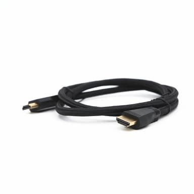 HDMI -kabel 2.1 Høj hastighed 1 meter Sort