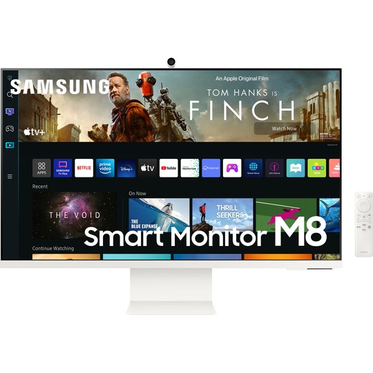 Samsung Smart Monitor M8 32" computerskærm (hvid)