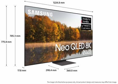 Samsung 55" QN700B 8K Neo QLED TV (2022)