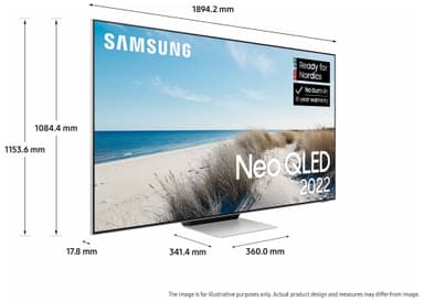 Samsung 85" QN95B 4K Neo QLED TV (2022)