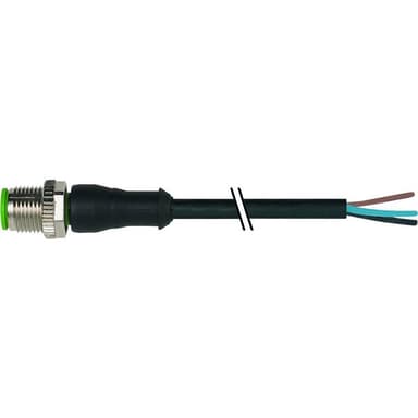 Omnitronic 3022052N XLR Forbindelsesledning [1x XLR-stik 3-polet - 1x XLR-bøsning 3-polet] 7.50 m Sort