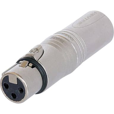 Neutrik NA3FM XLR-adapter XLR-tilslutning - XLR-stik 1 stk