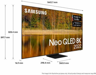 Samsung 65" QN800B 8K Neo QLED TV (2022)