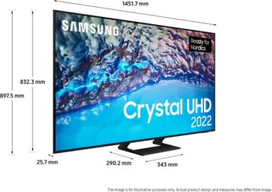 Samsung 65" BU8575 Crystal 4K UHD Smart TV