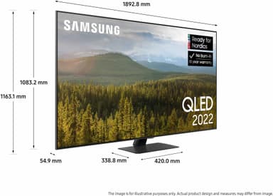Samsung 85" Q80B 4K QLED TV (2022)