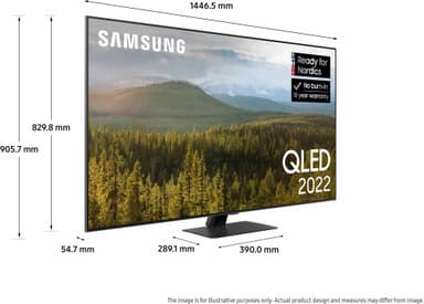 Samsung 65" Q80B 4K QLED TV (2022)
