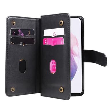 SKALO Samsung S22 10-RUM Flip Cover - Sort