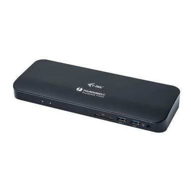 i-tec TB3HDMIDOCKPLUS, Ledningsført, Thunderbolt 3, 85 W, 3,5 mm, 10,100,1000 M