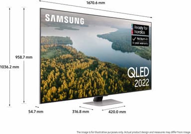Samsung 75" Q83B 4K QLED TV (2022)