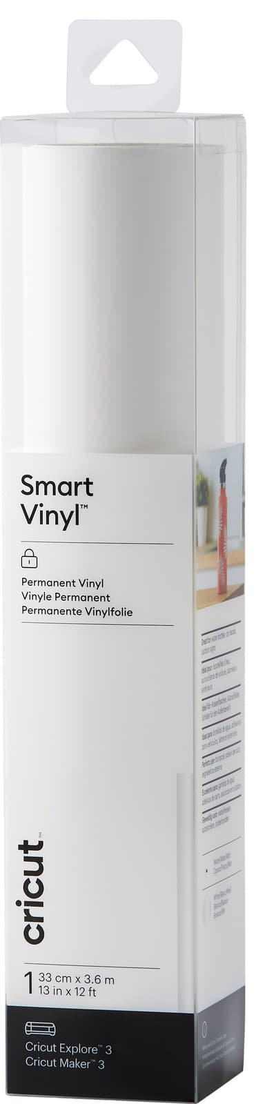 Cricut Smart Vinyl Permanent ark 33 x 366 cm (hvid)
