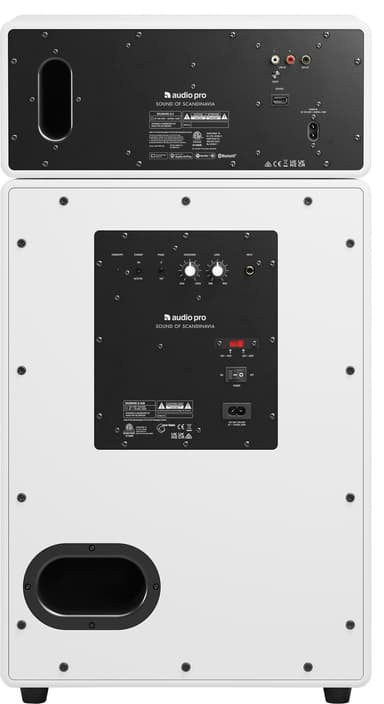 Audio Pro Drumfire II højttaler (hvid)