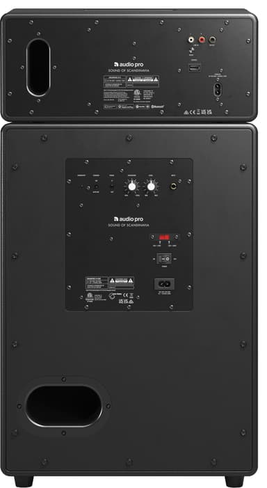 Audio Pro Drumfire II højttaler (sort)