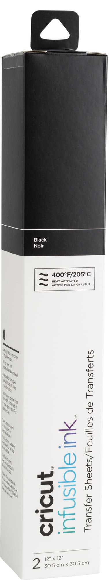 Cricut Infusible Ink overførselsark 2-pak (sort)
