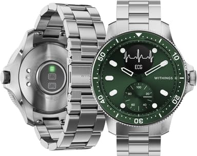 Withings ScanWatch Horizon smartwatch 43 mm (grønt)