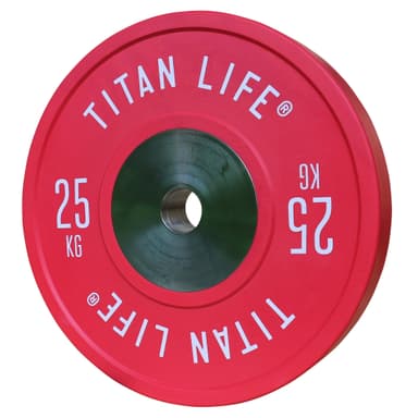 Titan Life PRO Titan Elite Bumper Plates 50 mm 25 kg