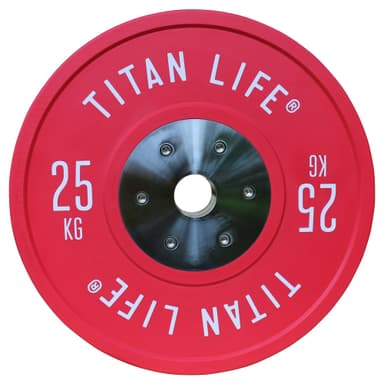 Titan Life PRO Titan Elite Bumper Plates 50 mm 25 kg