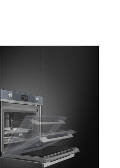 Smeg integrerede dampoven SO6102S3PS
