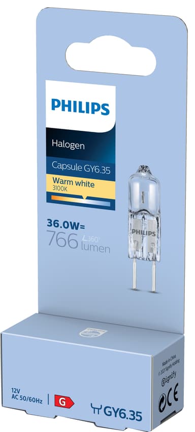 Philips halogenlys GY6.35 8719514334892