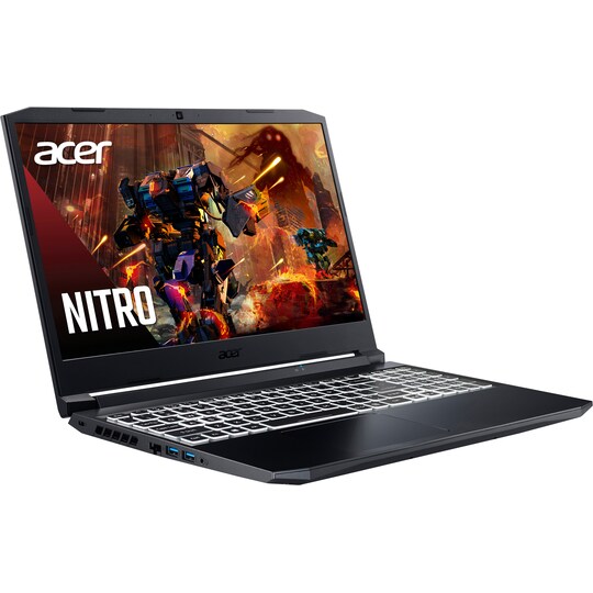 Acer Nitro 5 i5-11/16/512/3050 Ti/144 Hz 15´,6" bærbar gaming computer